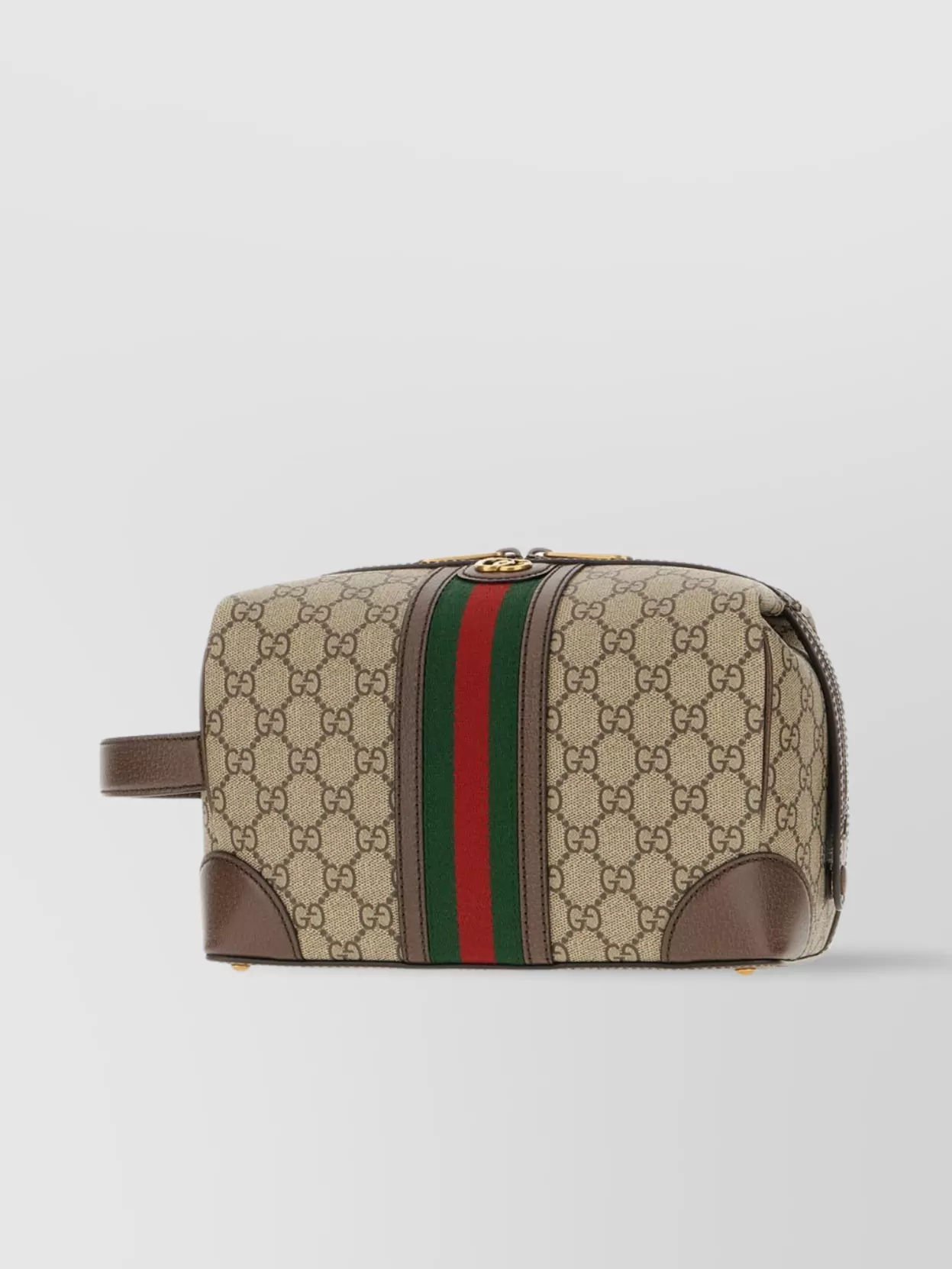Gucci Clutch Supreme Fabric Top Handle