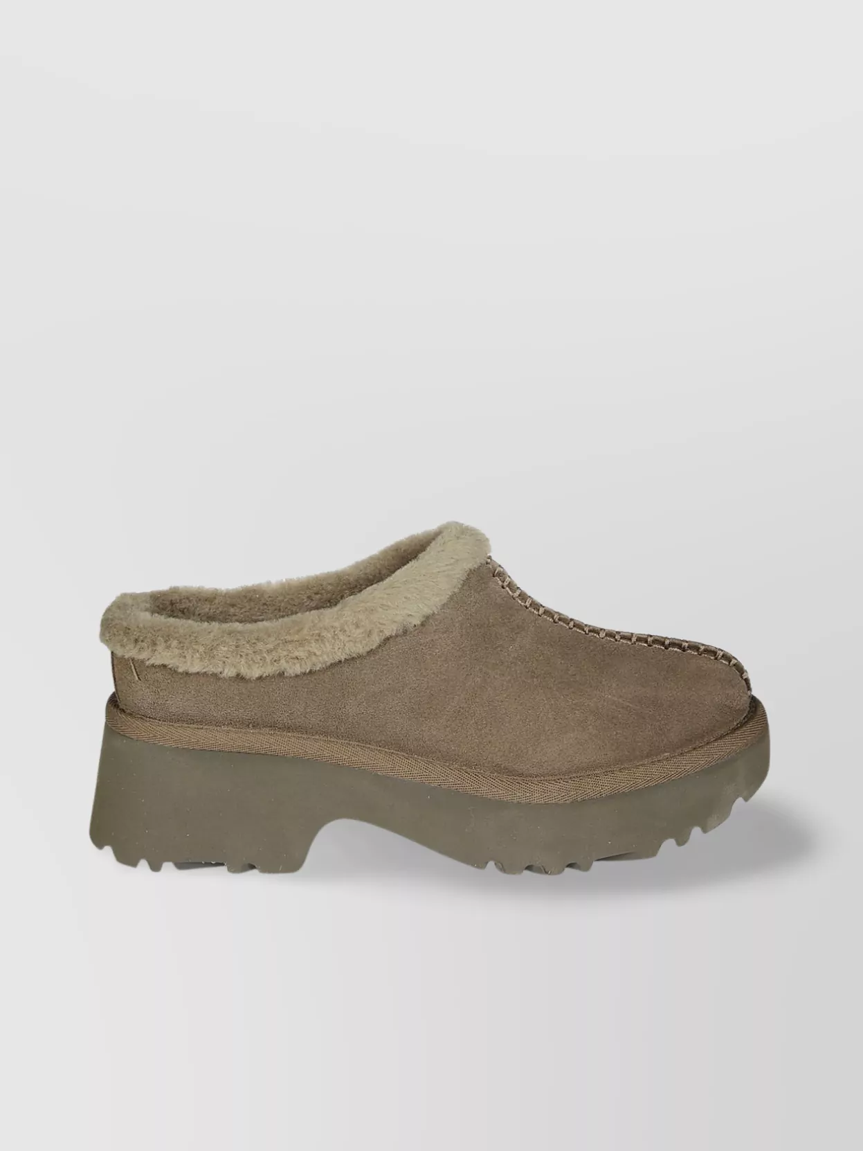 Shop Ugg Chunky Sole Stitch Detailing Mules