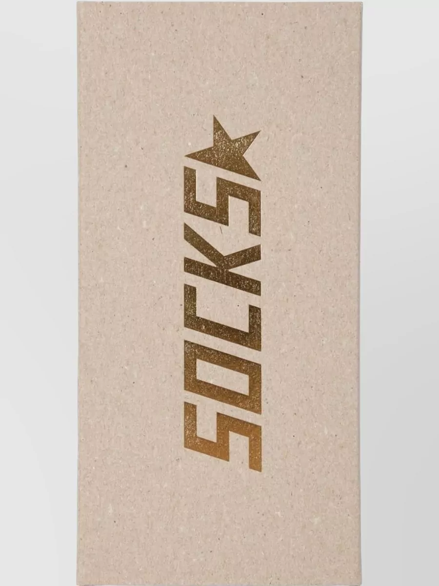Golden Goose Logo-Stripe Socks
