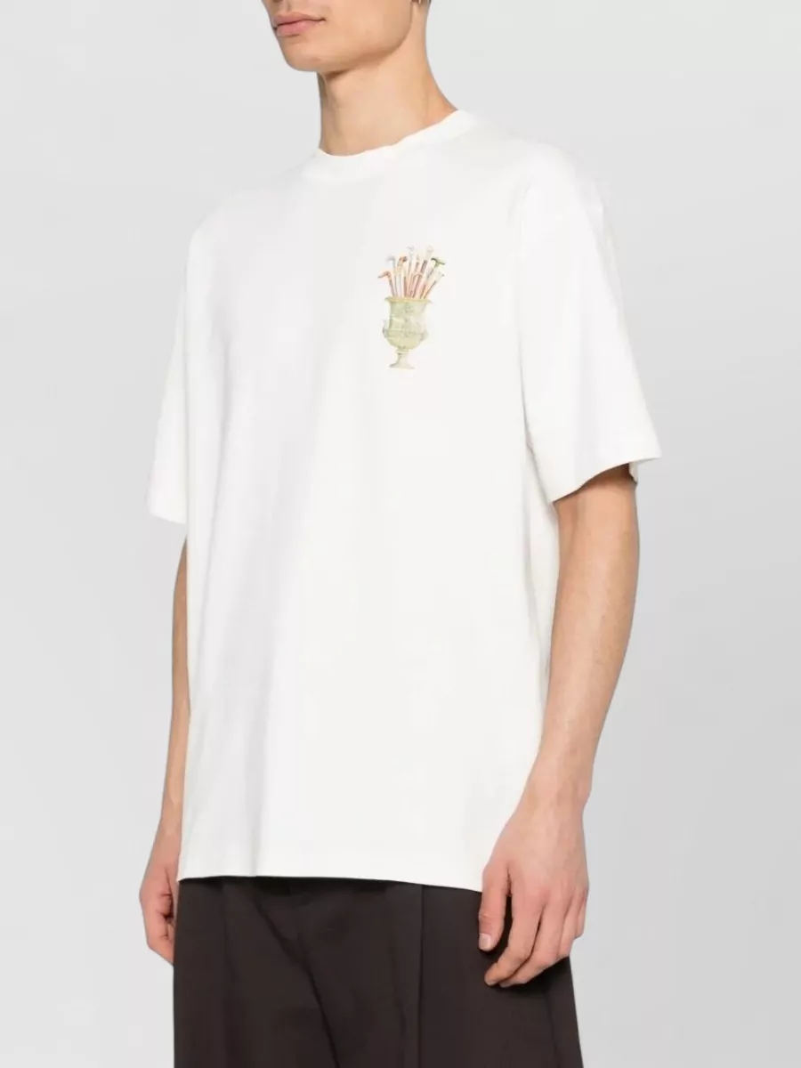 Drôle De Monsieur Cotton Regular-Fit T-Shirt