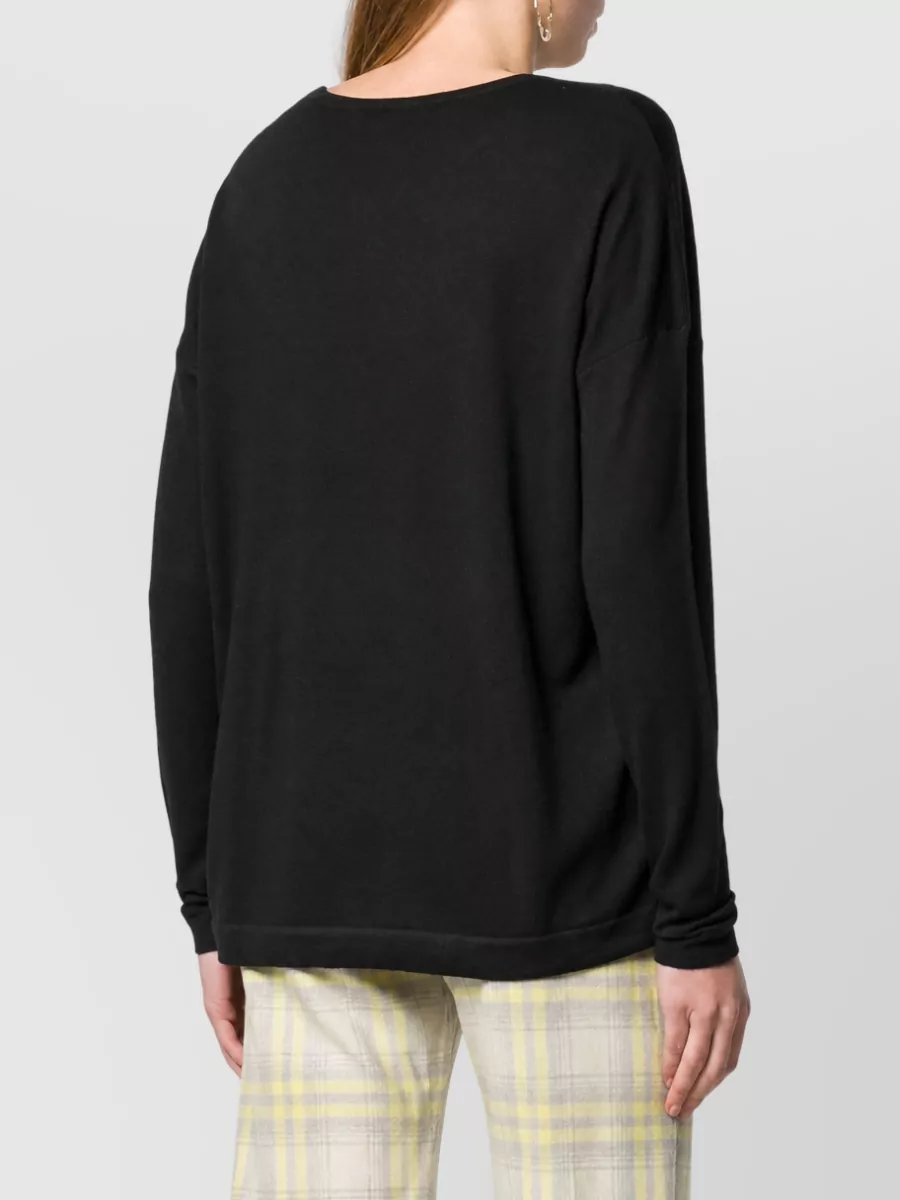 La Rose Merino Relaxed-Fit Sweatshirt