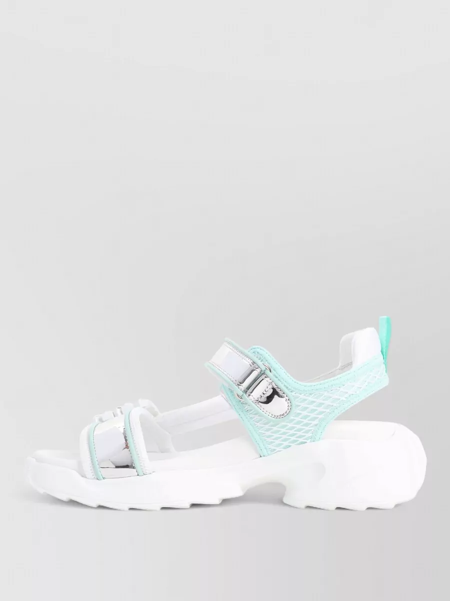 Roger Vivier Leather Crystal-Embellished Sandals