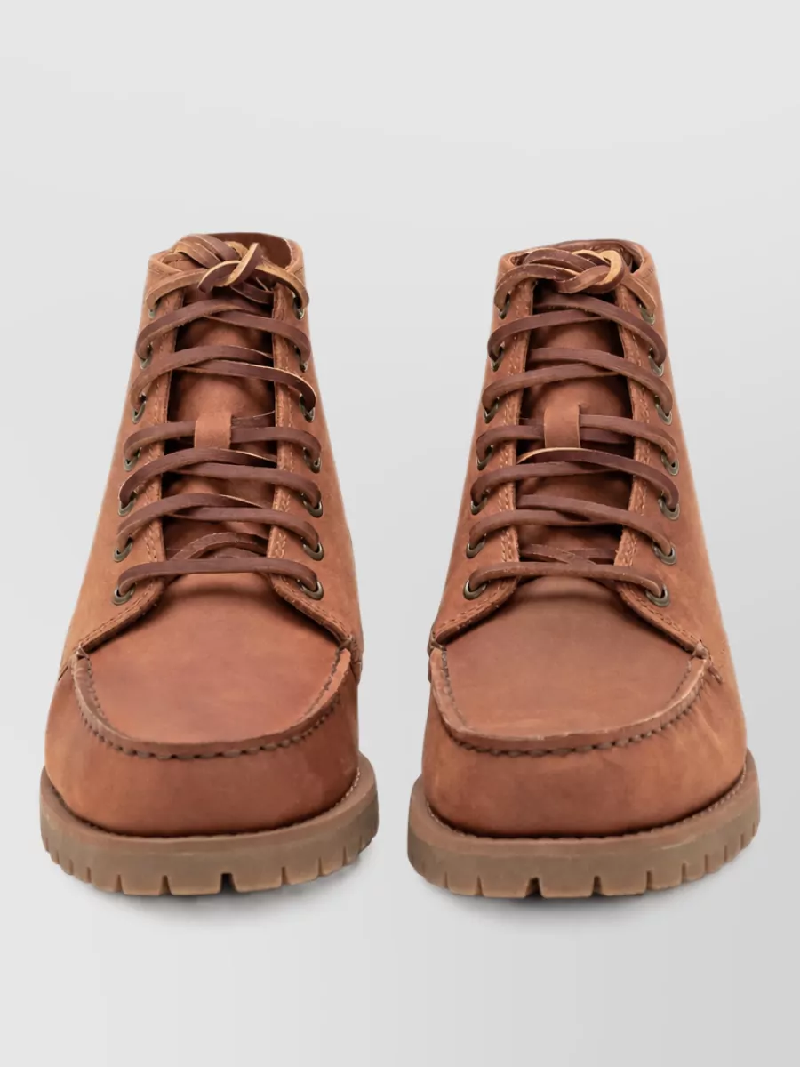 Sebago leather walker work boots
