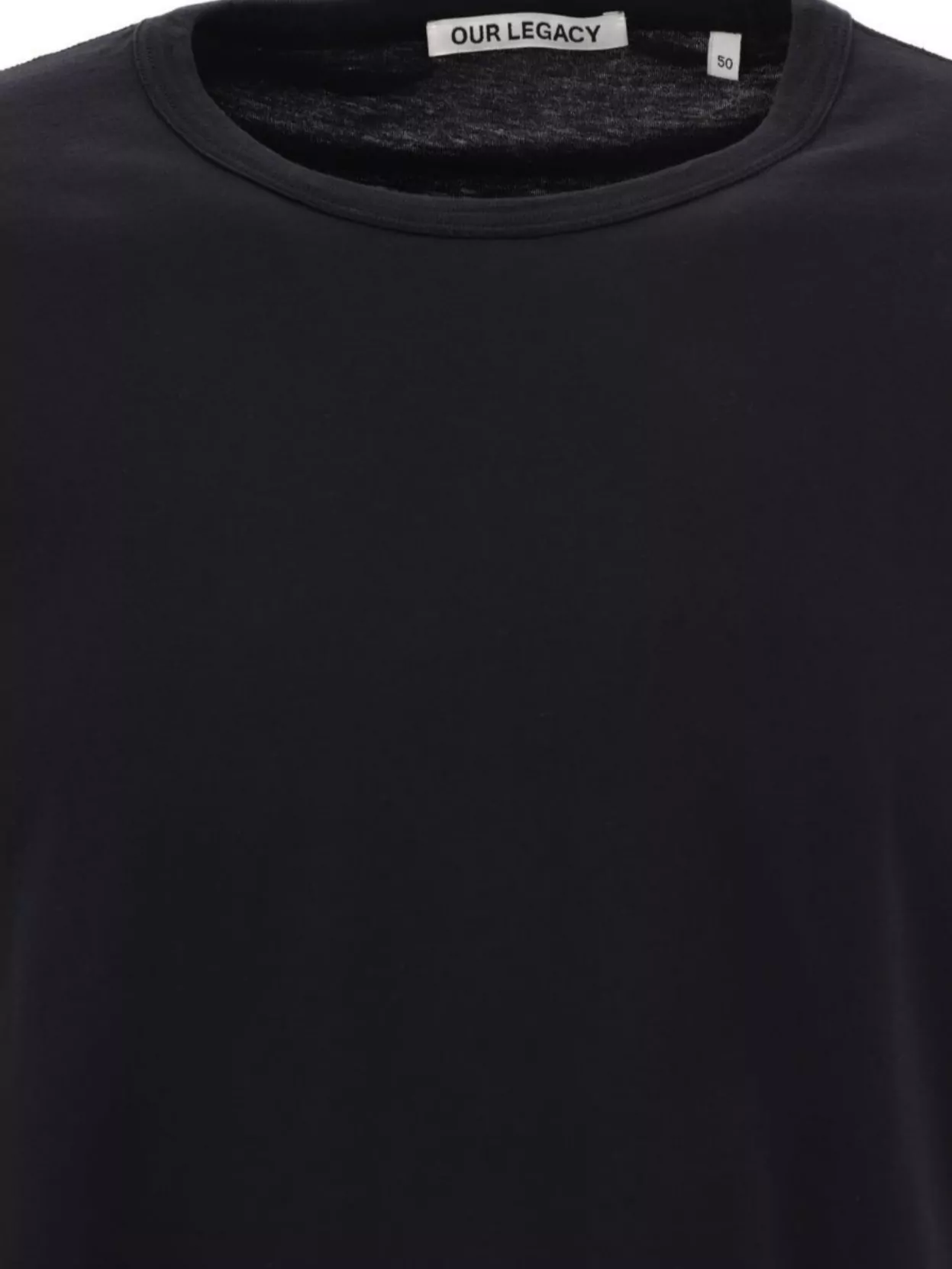 Our Legacy Crew Neck Plain Design Short Sleeves
