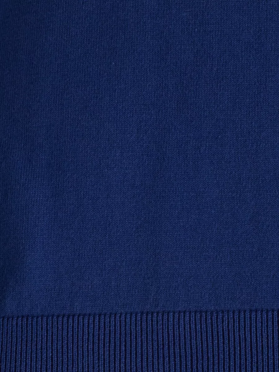 Paolo Pecora Ribbed Hem Long Sleeve Crew Neck Sweater