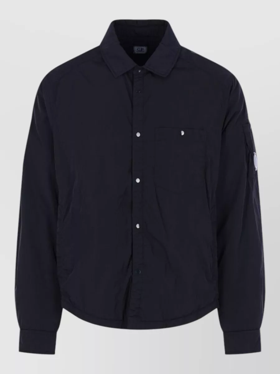 C.P. Company single-breasted nylon overshirt