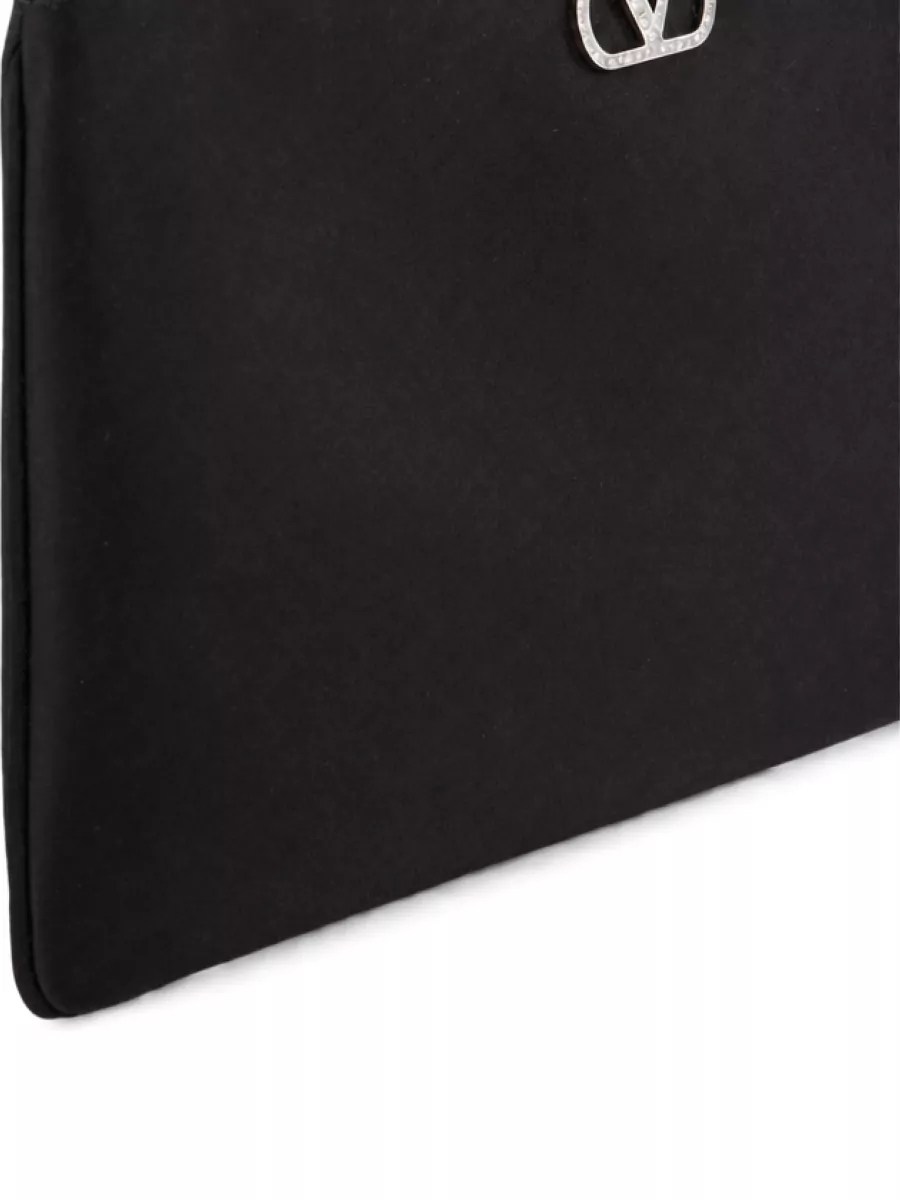 Valentino Garavani Clutch Leather Clutch Bag