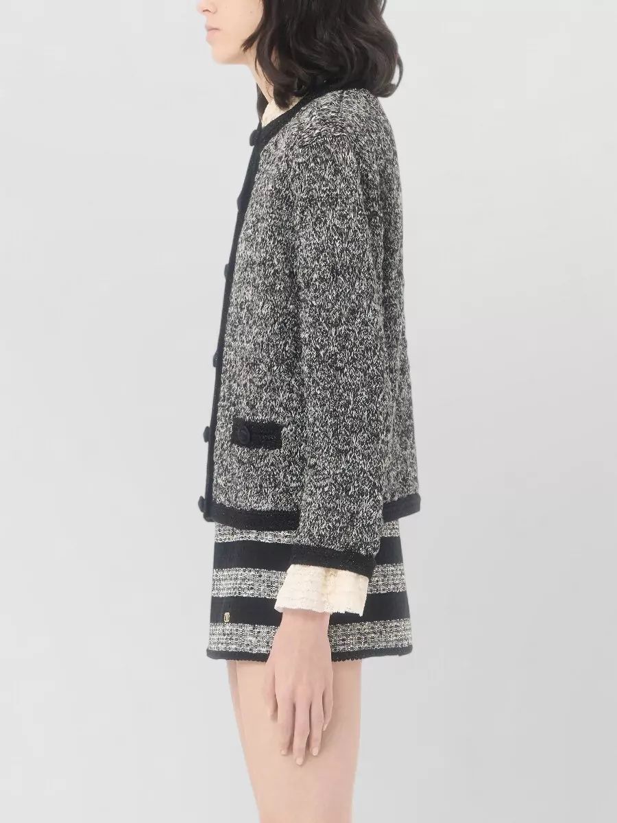 Valentino Linen Cardigan