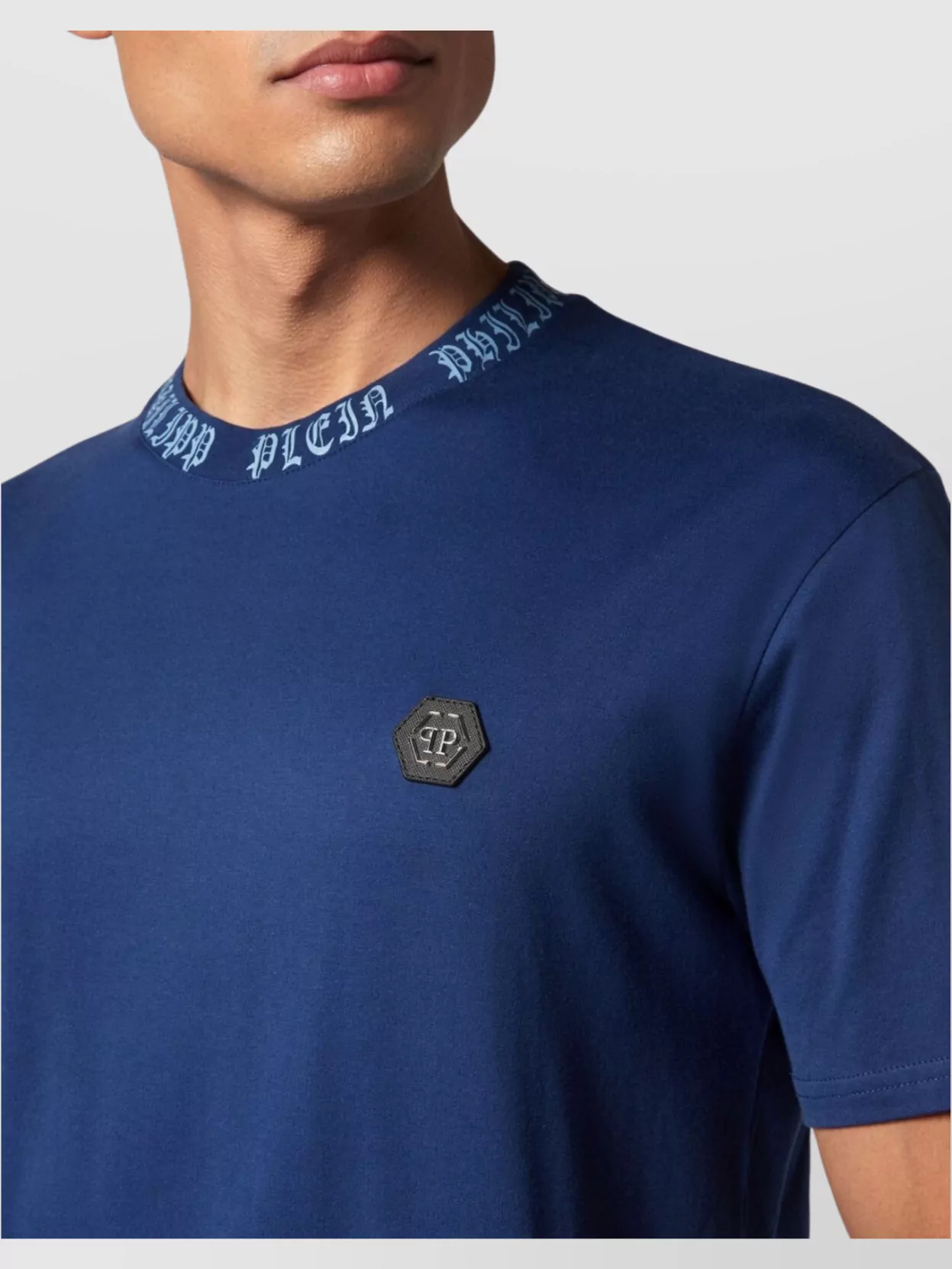 Philipp Plein Crew Neck T-Shirt Short Sleeves