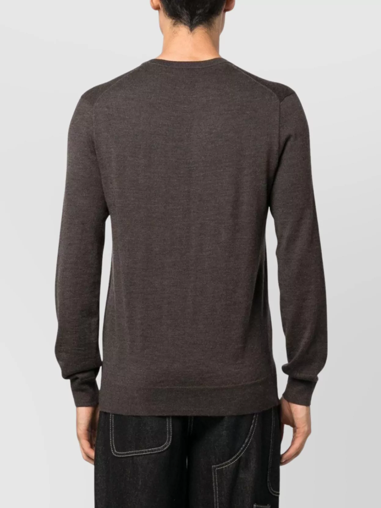 Ralph Lauren Crew Neck Long Sleeve Ribbed Sweater