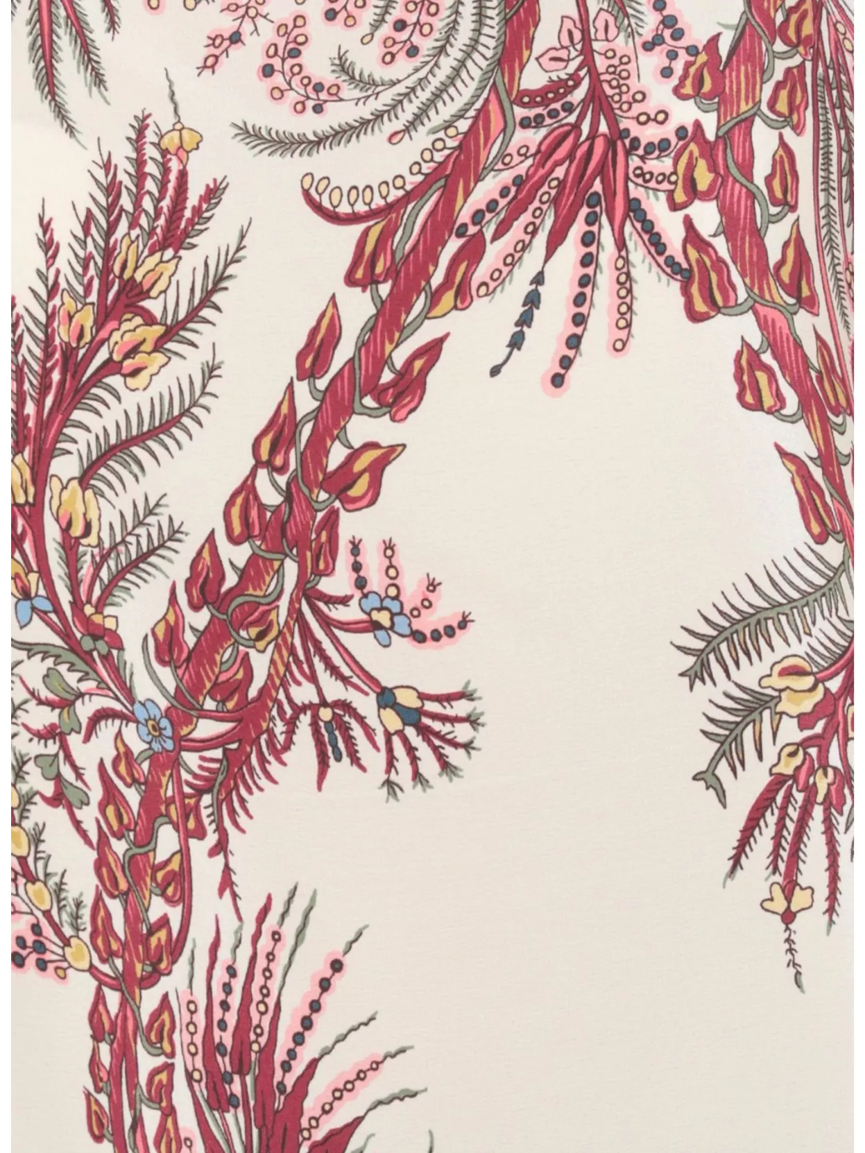 Etro Flowing Poncho Top Floral Design