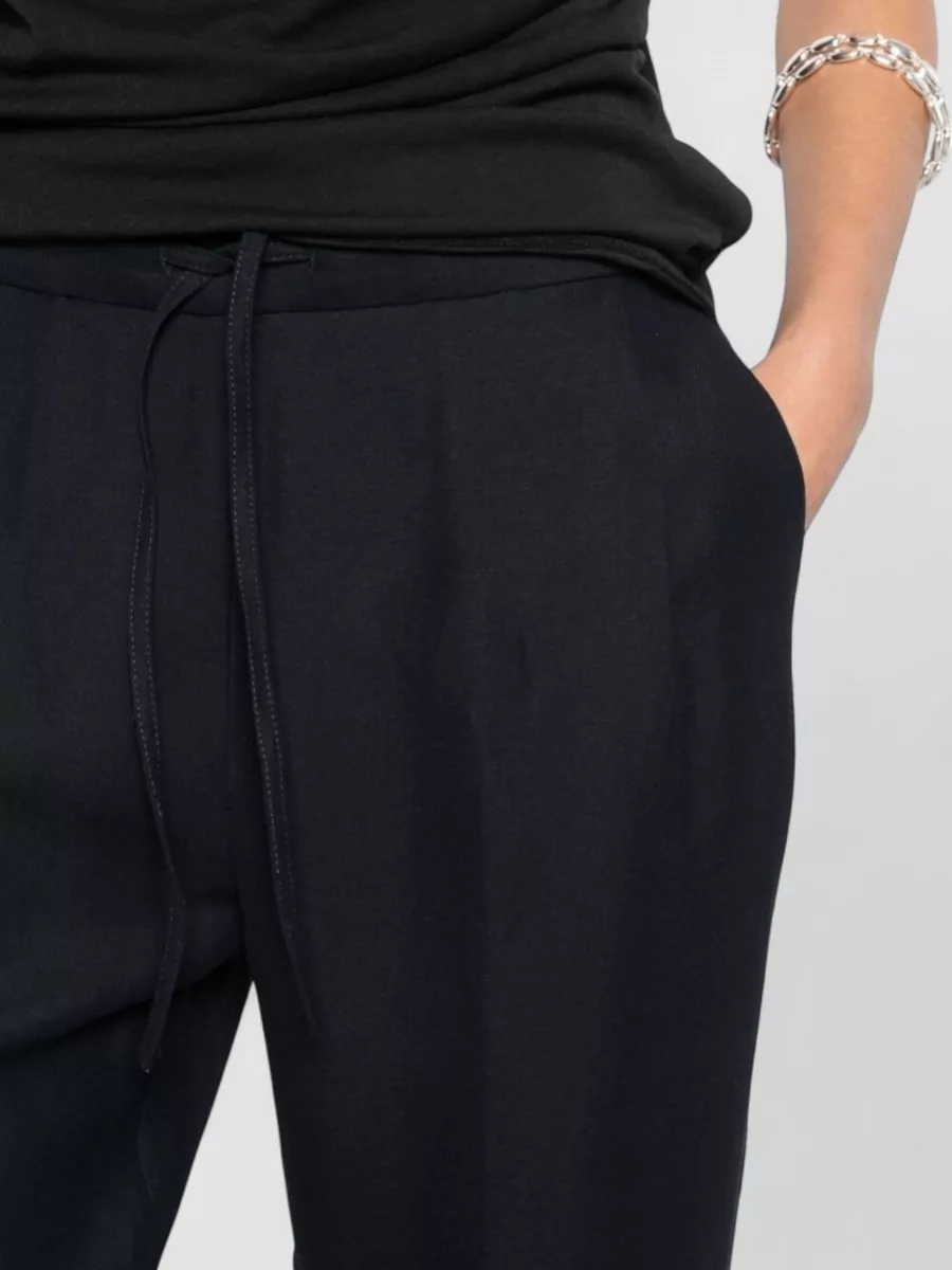 Fabiana Filippi Linen Blend Straight Trousers