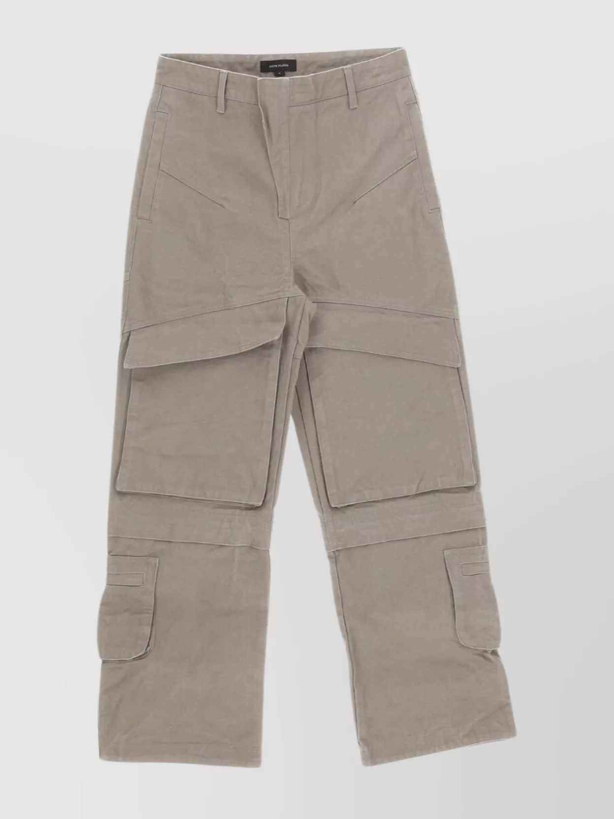 Shop Entire Studios Cargo Trousers With Reinforced Knee Panels
