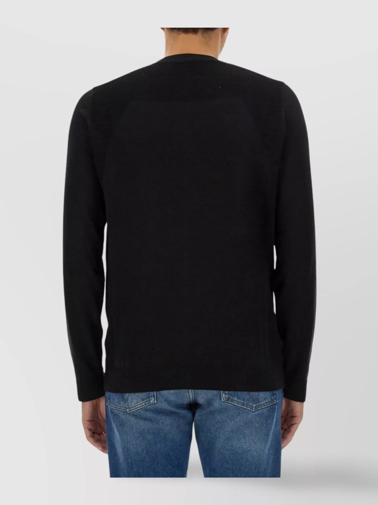 HUGO BOSS LOGO CREW NECK SWEATER 