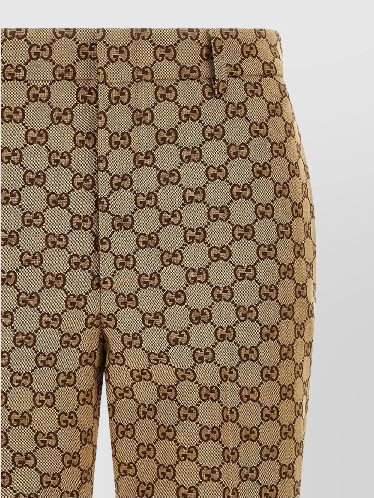 Gucci Trousers With Belt Loops And Back Pocket In Multi