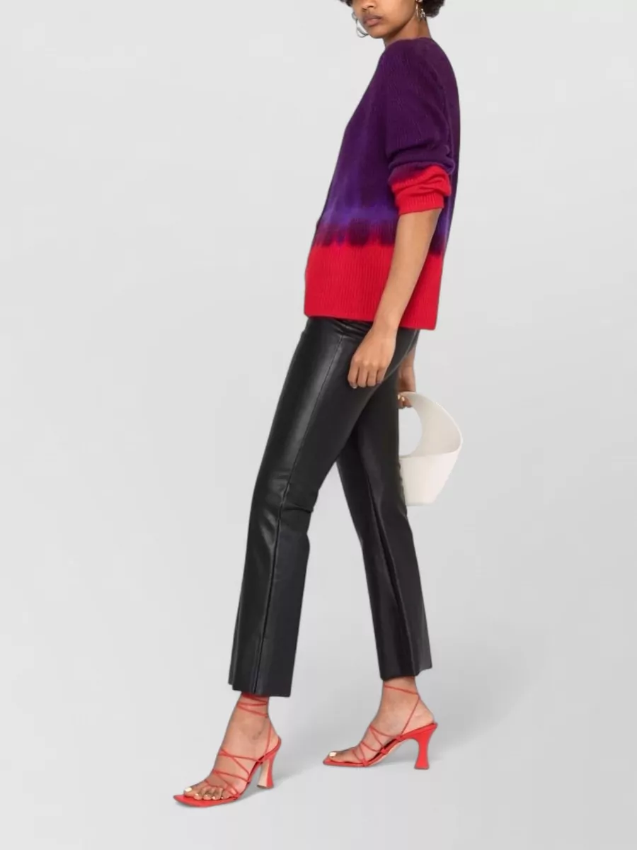 Wolford High-Rise Cropped Flared Trousers