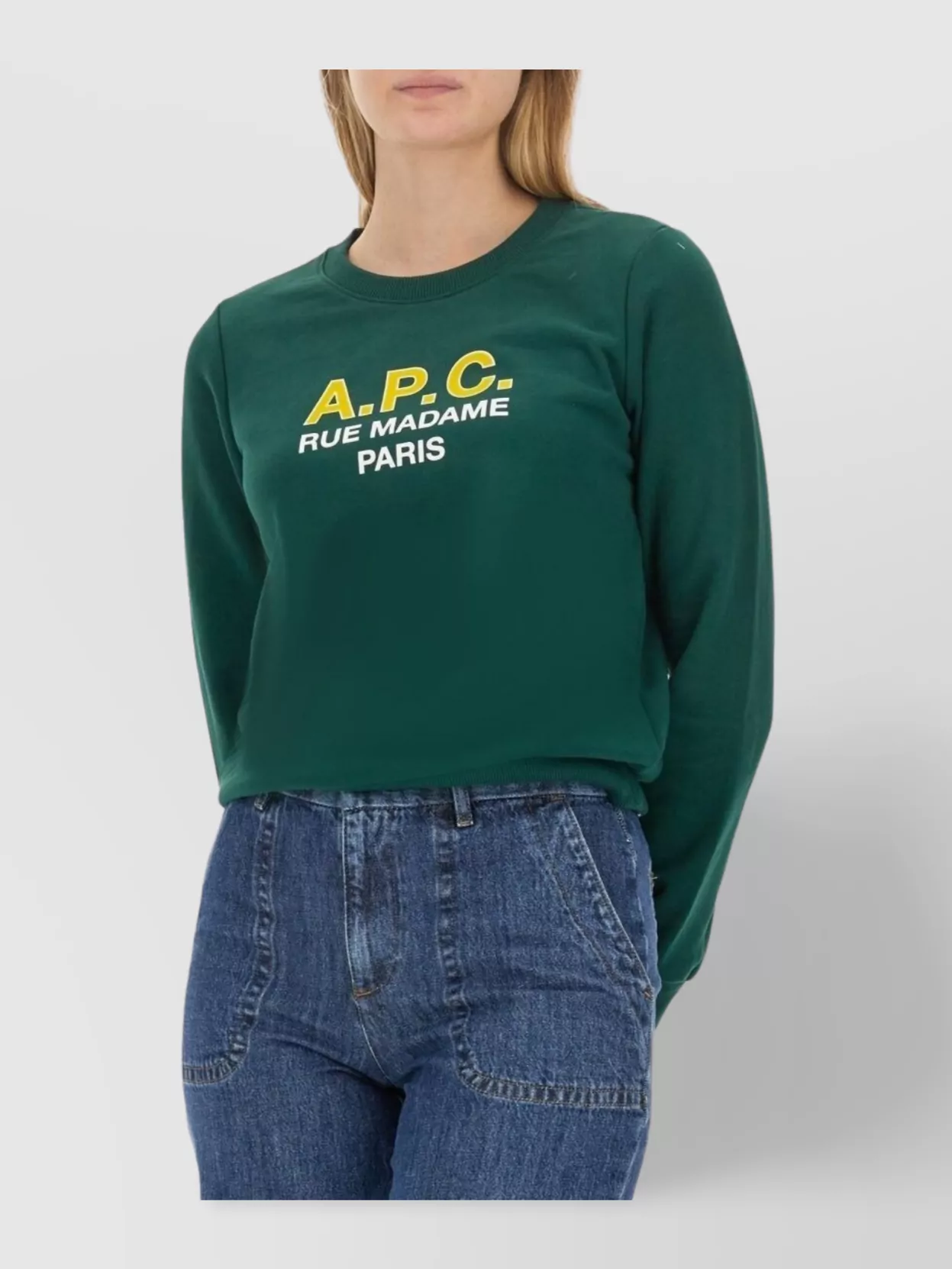 A.p.c. Logo Crew Neck Knitwear