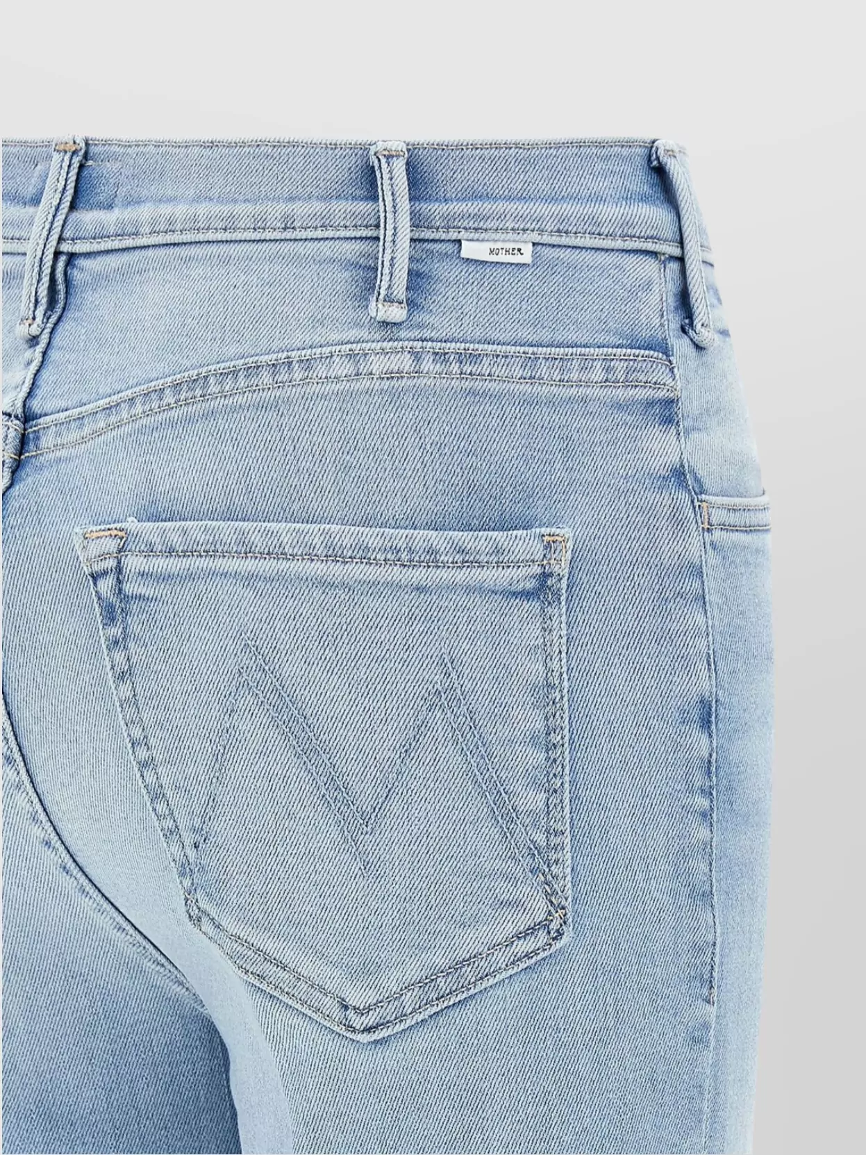 Mother The Hustler Ankle Fray Denim Jeans