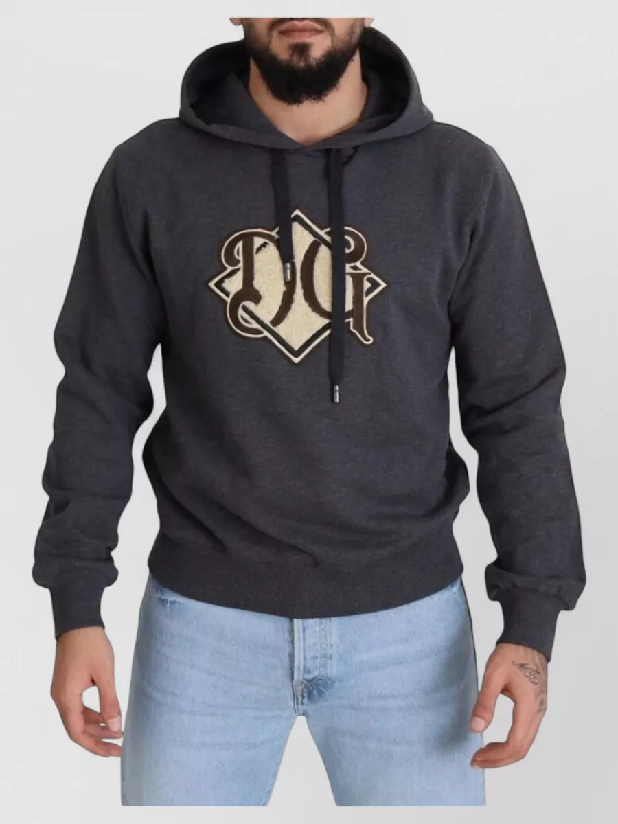 Dolce&Gabbana cotton hooded sweatshirt