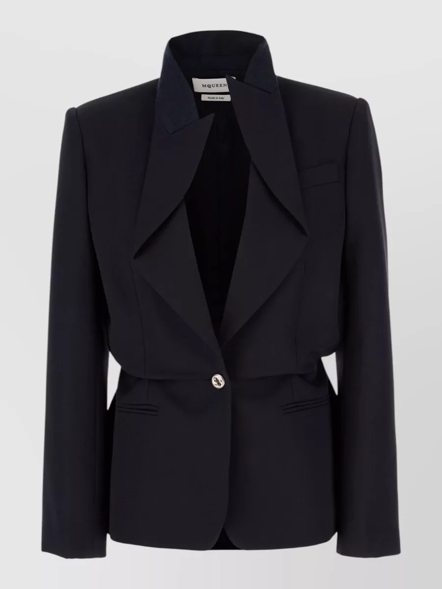 Alexander McQueen wool single-breasted blazer