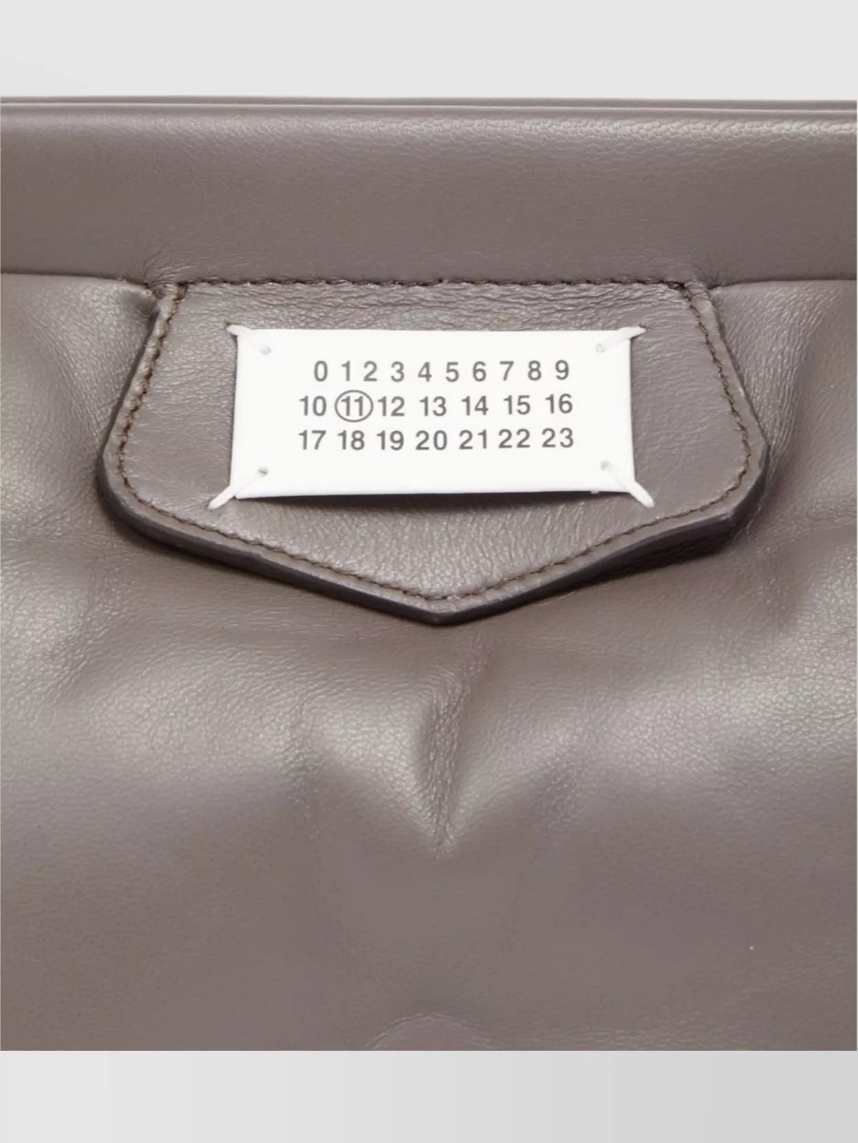 Maison Margiela Small Padded Leather Tote Bag