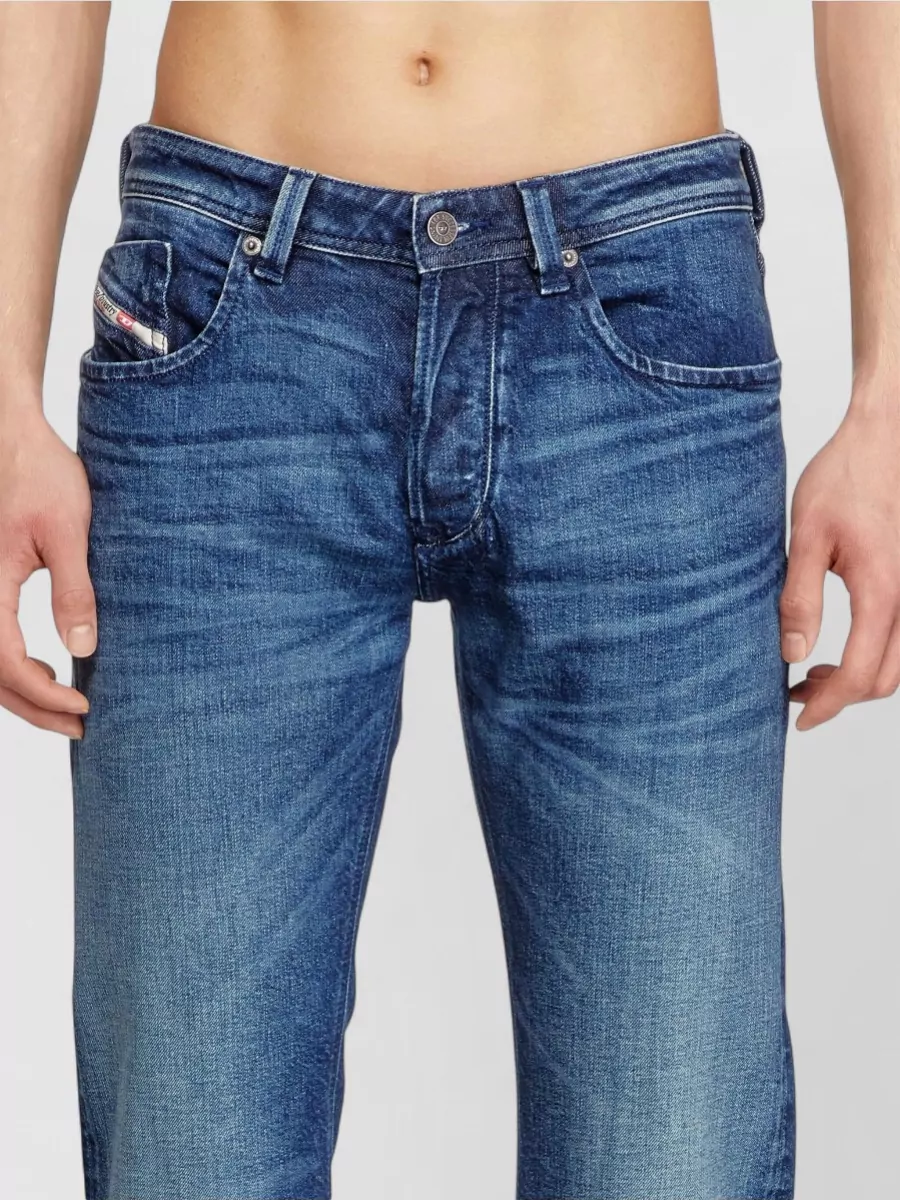 Diesel Denim Straight-Leg Jeans