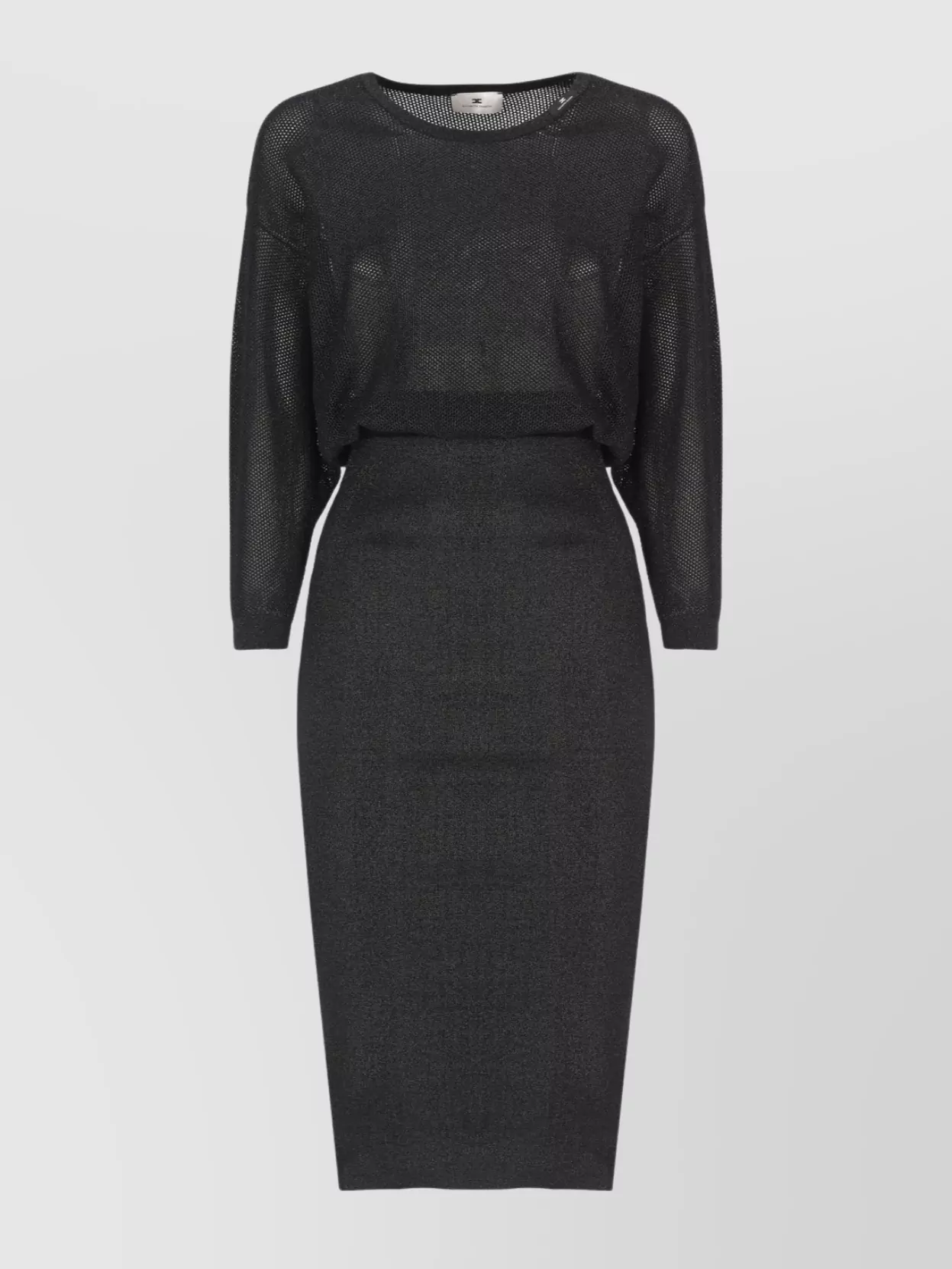 Elisabetta Franchi Knee Length Dress Metallic Finish