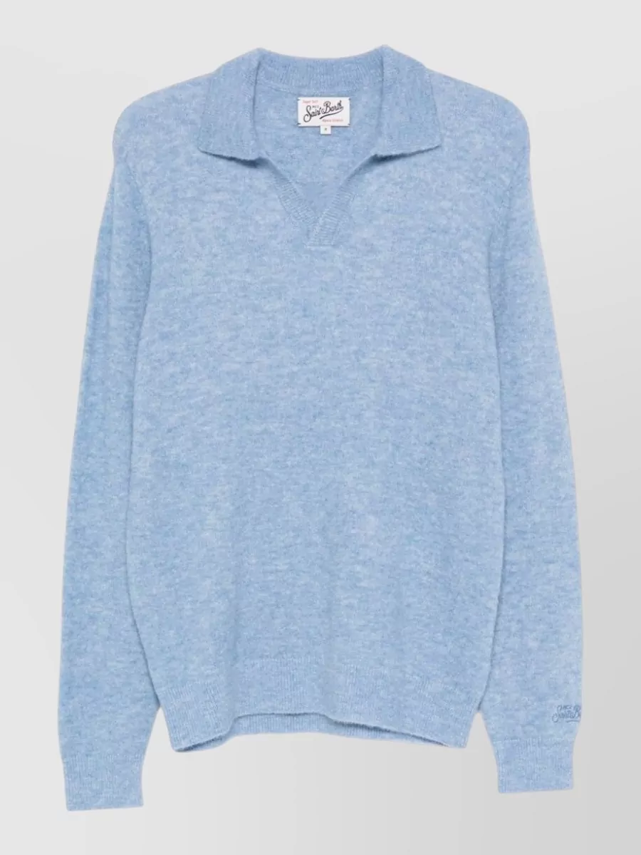 Mc2 Saint Barth Alpaca wool polo shirt
