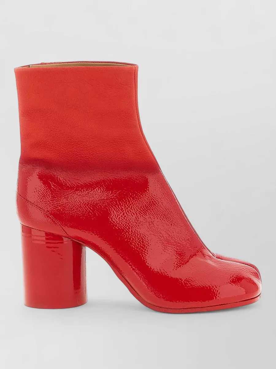 Maison Margiela leather tabi ankle boots