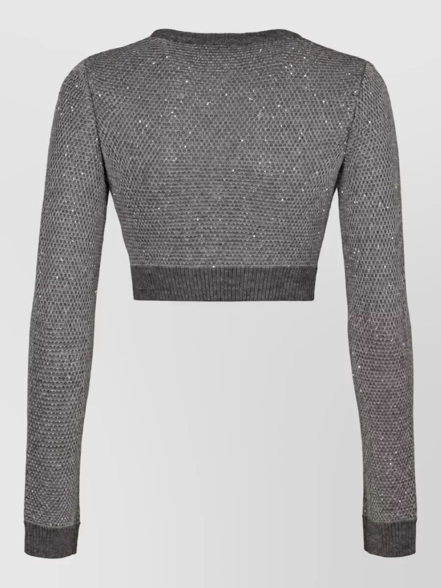 Elisabetta Franchi Sequined Sweater