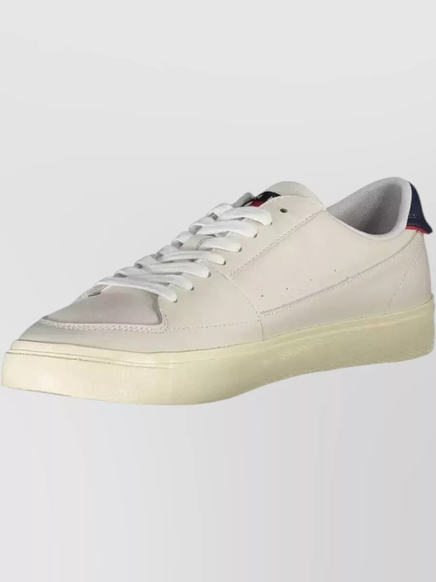 Tommy Hilfiger Leather Lace Up Sneakers