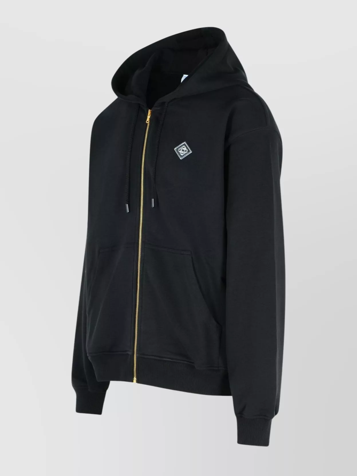 Casablanca Hooded Cotton Sweatshirt Featuring Graphic Design
