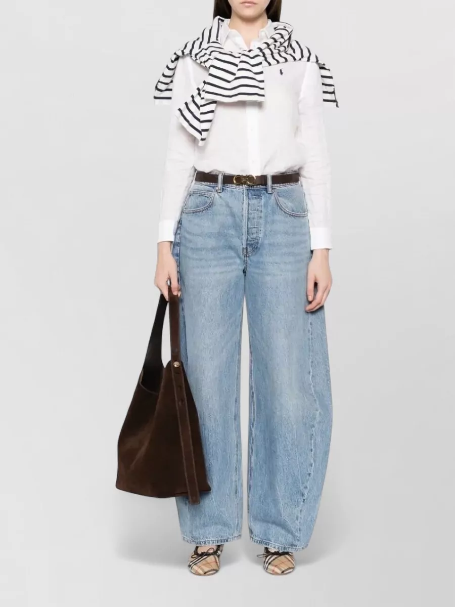 Polo Ralph Lauren Linen Shirt Long Sleeves Buttoned Cuffs