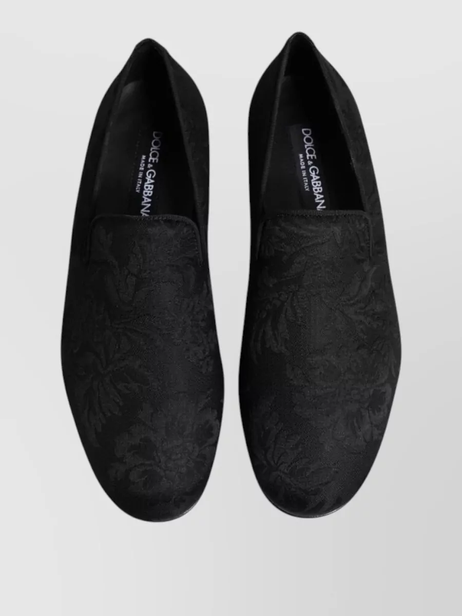 Dolce&Gabbana Floral-Jacquard Loafers