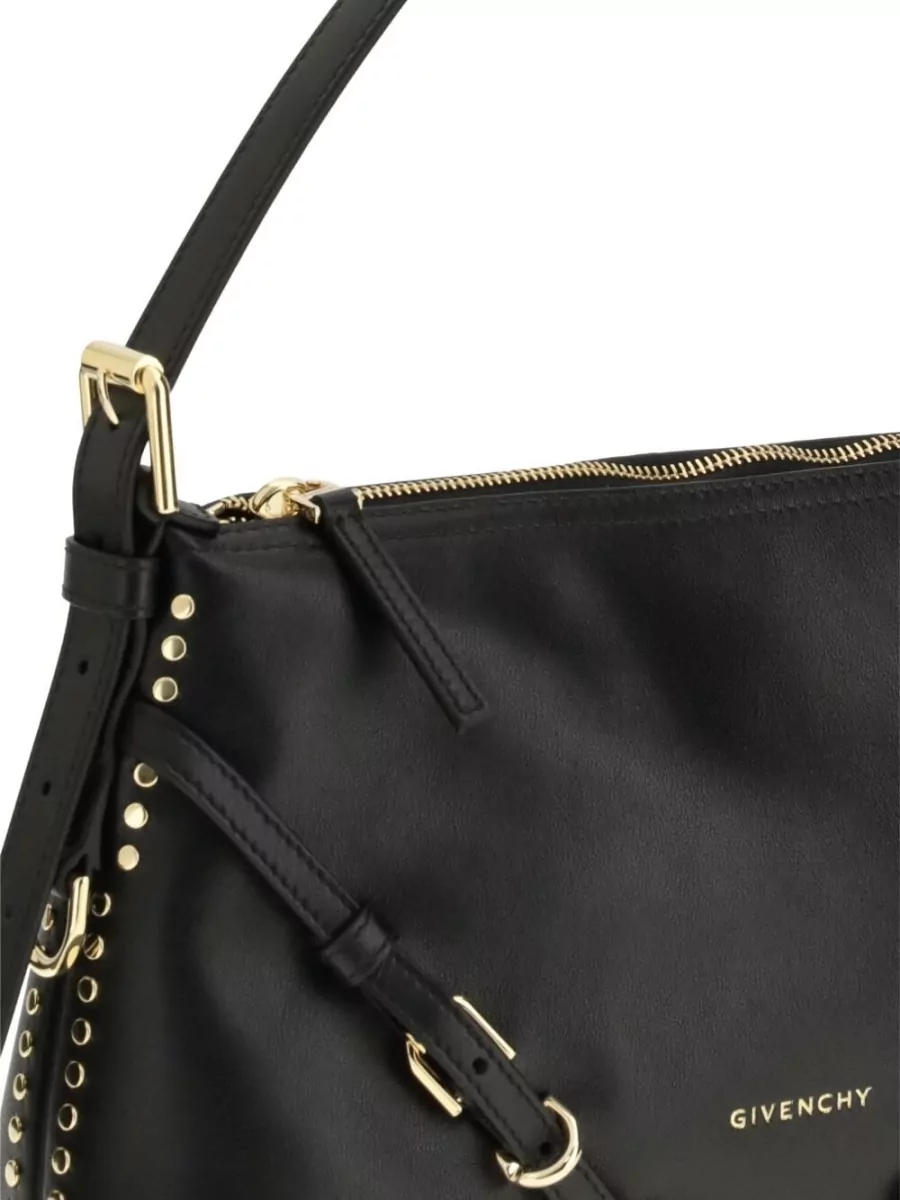 Givenchy Voyou Mini Leather Shoulder Bag Studded