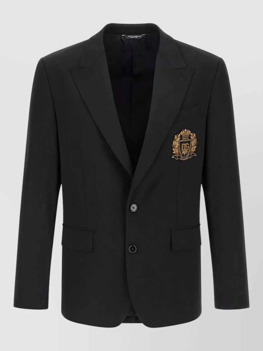 Dolce&Gabbana virgin wool single-breasted blazer