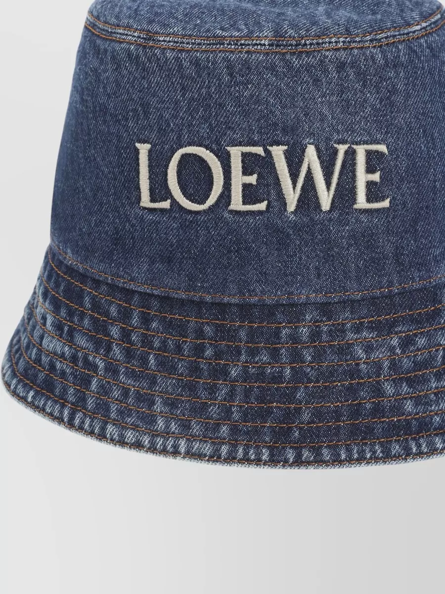 Loewe Leather Bucket Hat