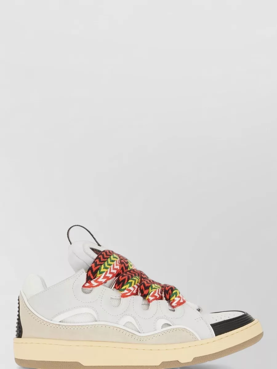 Lanvin Leather Low-Top Sneakers