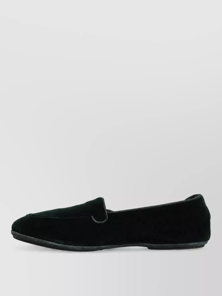 Dolce&Gabbana Leather Slip-On Slippers