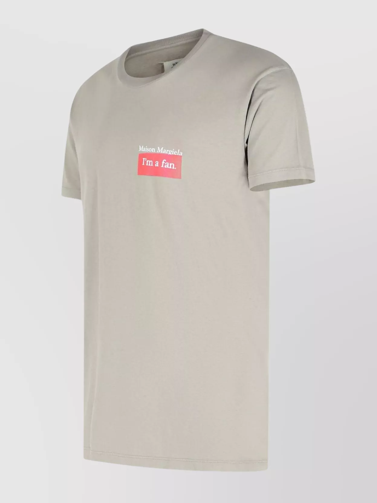 Maison Margiela Cotton T-Shirt With Graphic Print And Short Sleeves