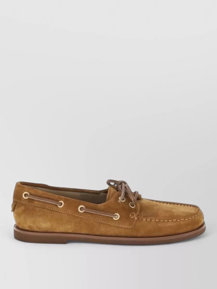 Gianvito Rossi Calf Leather Boat Shoes