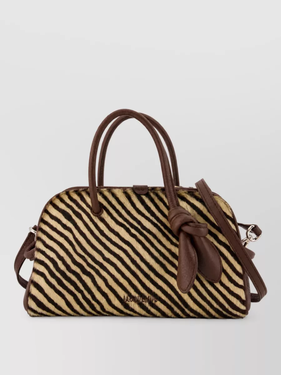 Jacquemus le turismo leather clutch bag