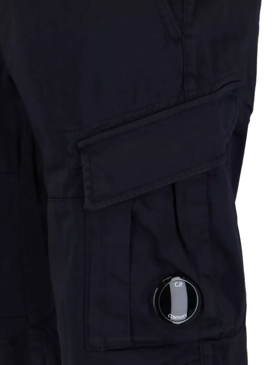 C.p. Company Stretch Cotton Regular-Fit Cargo Shorts