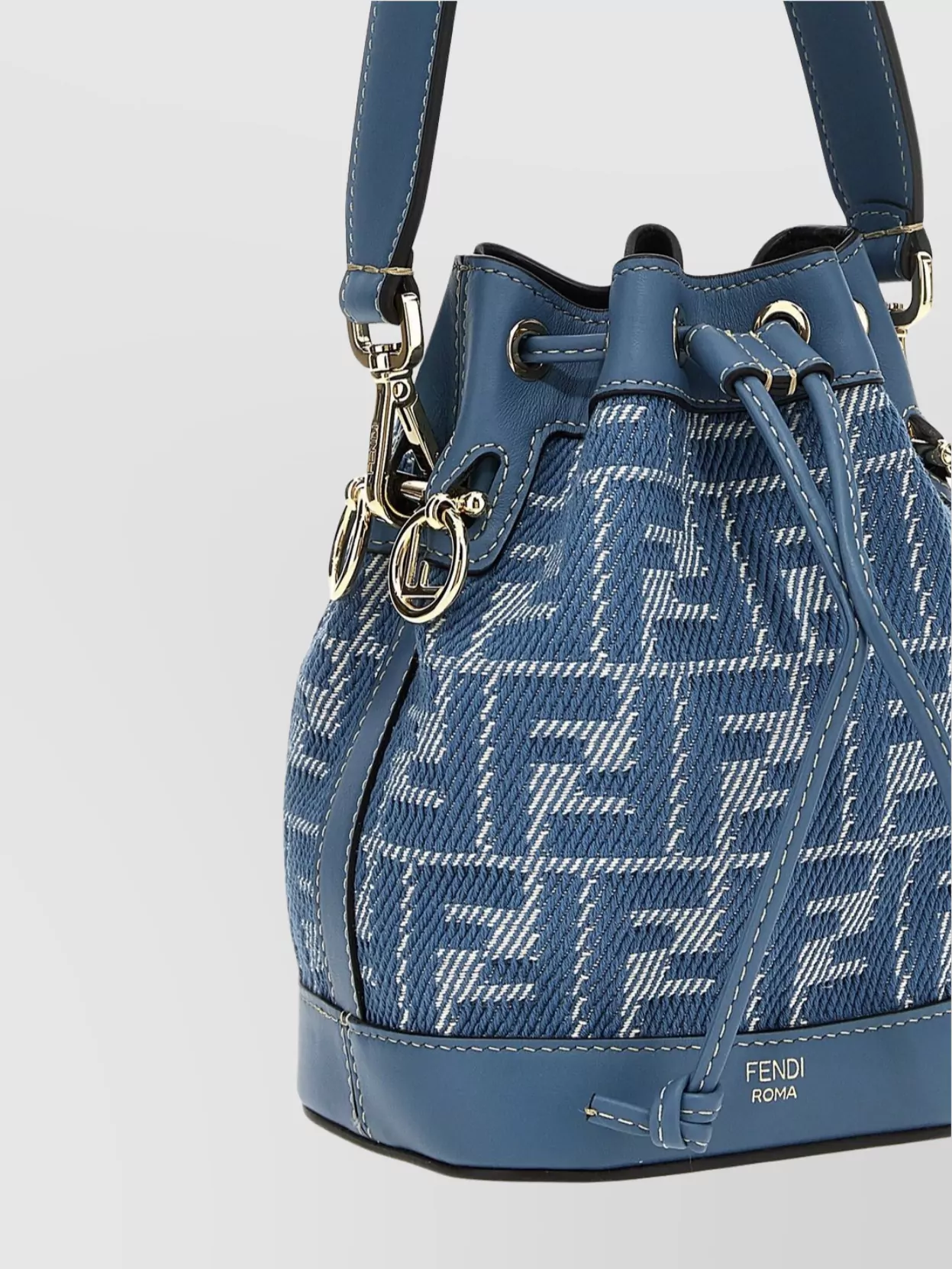 Shop Fendi Mini Bucket Bag Adjustable Strap