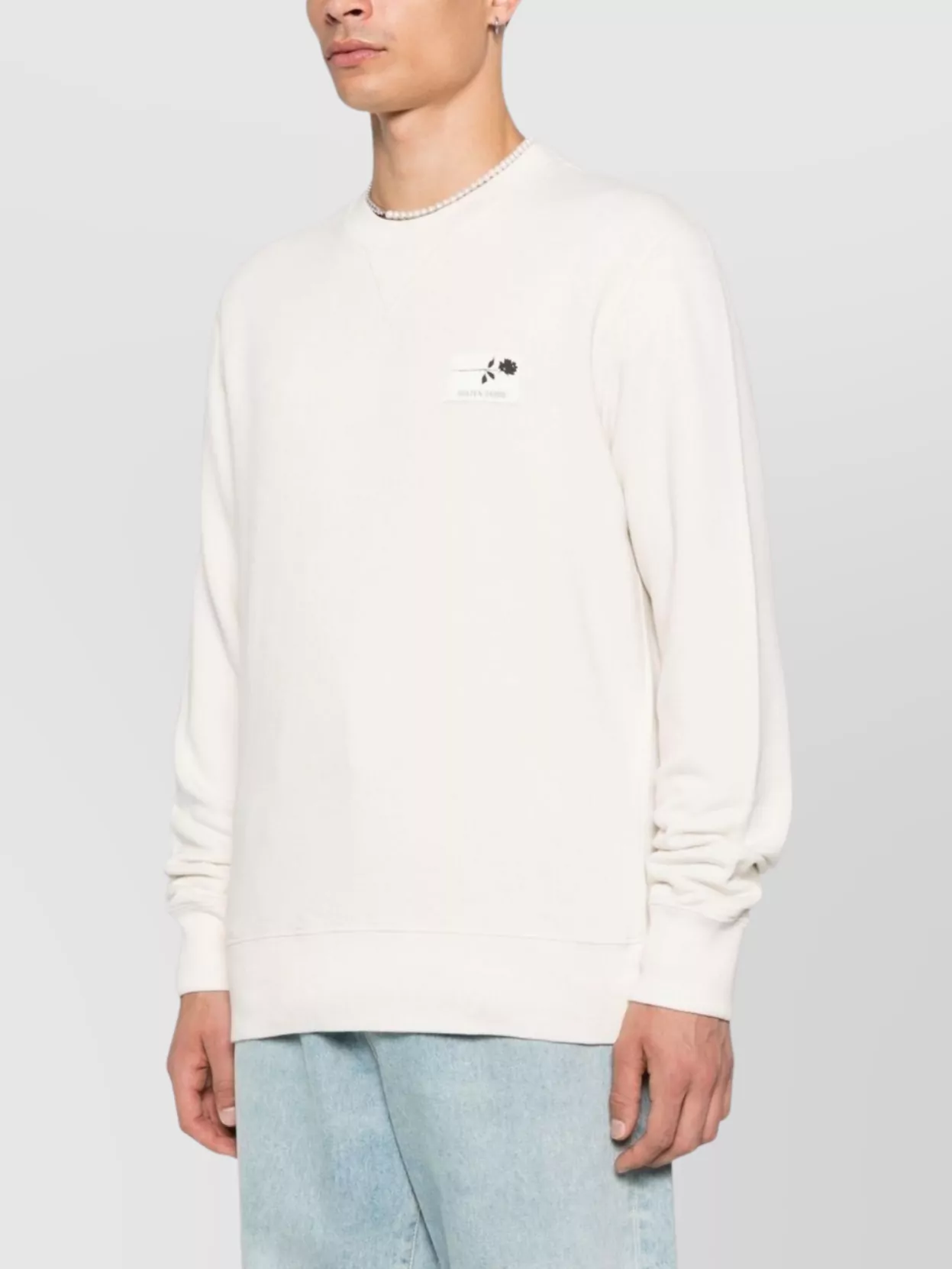 Golden Goose Logo Print Cotton Sweatshirt