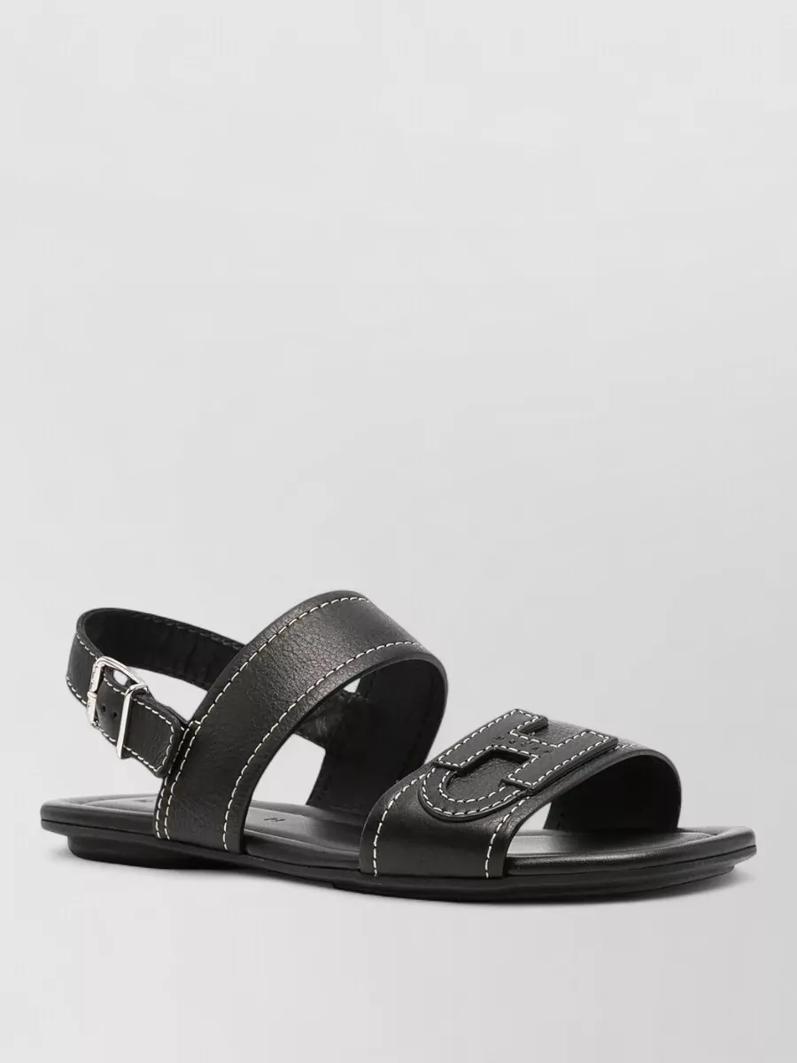 Hogan leather ankle-strap sandals