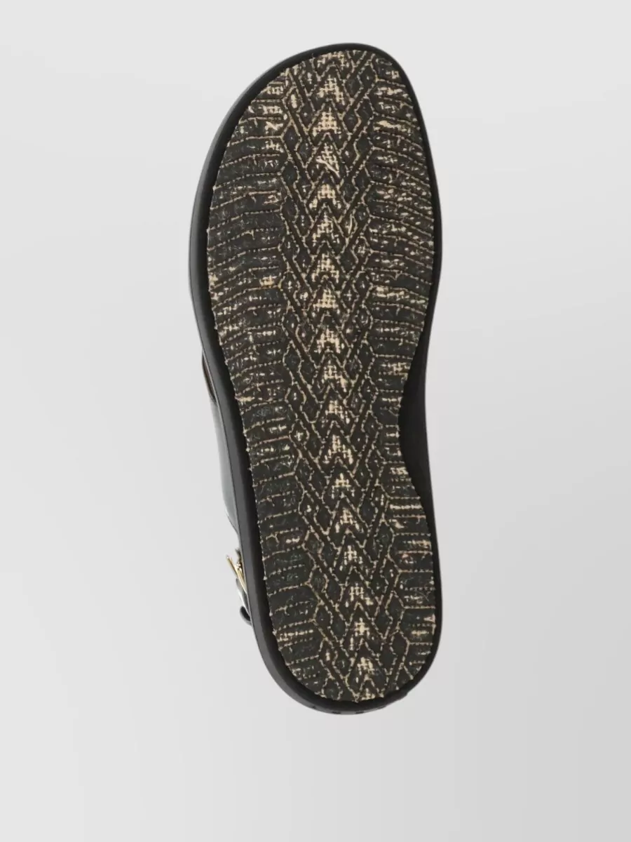 Marni Leather Flat Sandals