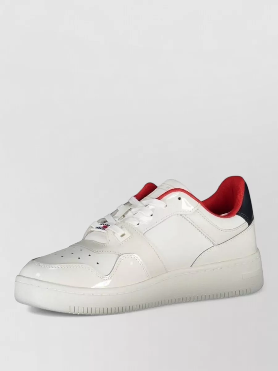 Tommy Hilfiger Leather Low-Top Sneakers
