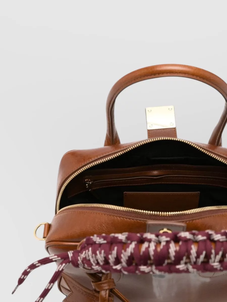 Golden Goose Vita Small Leather Crossbody Bag