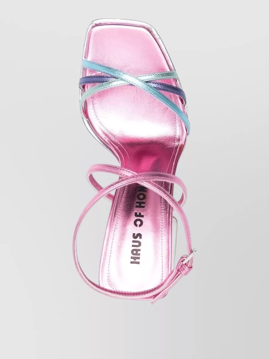 Haus Of Honey Leather Platform Sandals